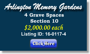 4 Grave Spaces for Sale - Arlington Memory Gardens - Oklahoma City, OK - The Cemetery Exchange