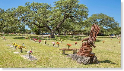 2 Single Grave Spaces for Sale $4500ea!! Forest Oaks Memorial Park Austin, TX Woodlands East The Cemetery Exchange 22-0620-7