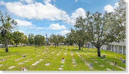 3 Single Grave Spaces $1500ea! Garden Sanctuary Cemetery Seminole, FL Shady Lawn The Cemetery Exchange 23-1208-3