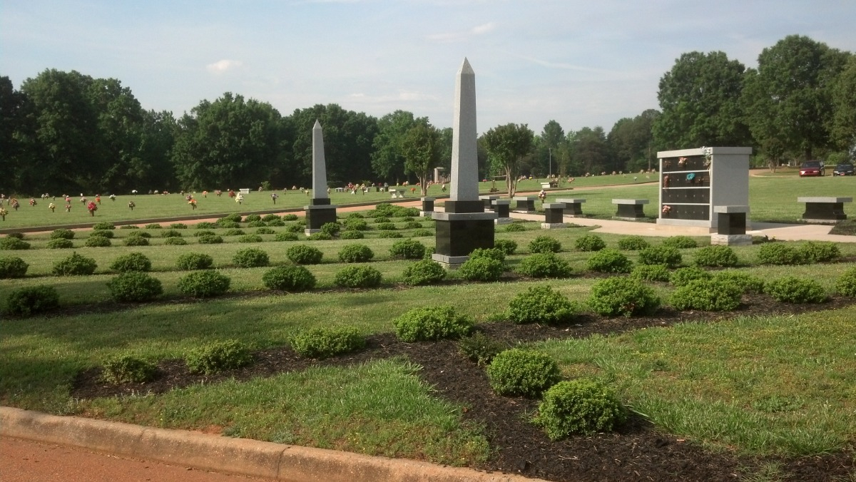 2 Single Grave Spaces for Sale 2500ea! Graceland East Memorial Park Simpsonville, SC Section D