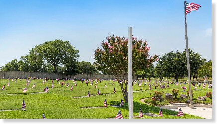 DD Companion Lawn Crypt $8500! Moore Memorial Gardens Arlington, TX Valor II The Cemetery Exchange 23-0719-5