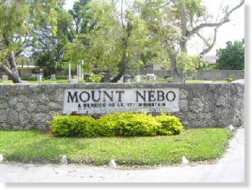 Single Grave Space for Sale $5500! Mount Nebo Memorial Gardens Miami, FL Section 1 The Cemetery Exchange 22-0512-10