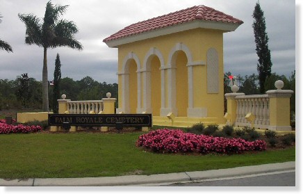 Single Grave Space $5950! Palm Royale Cemetery Naples, Fl Peace The Cemetery Exchange 22-0511-3