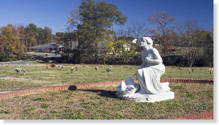 2 Single Grave Spaces $4500! Sharon Memorial Park Charlotte, NC Finding of Moses The Cemetery Exchange 23-0711-3