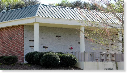 True Companion Crypt for Sale $12K! Westminster Gardens Cemetery Greensboro, NC Chapel The Cemetery Exchange 21-0930-3