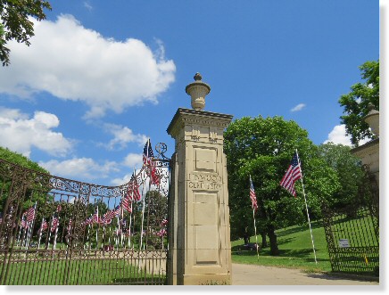 2 Single Grave Spaces for Sale $2Kea! Linwood Cemetery Dubuque, IA Section 4-A The Cemetery Exchange 22-0607-3